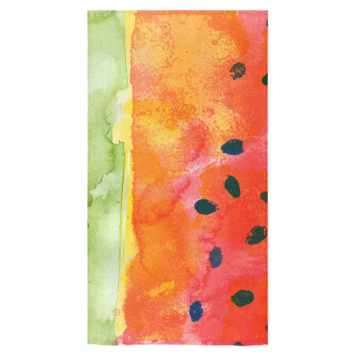 Abstract Watermelon Bath Towel 30"x56"