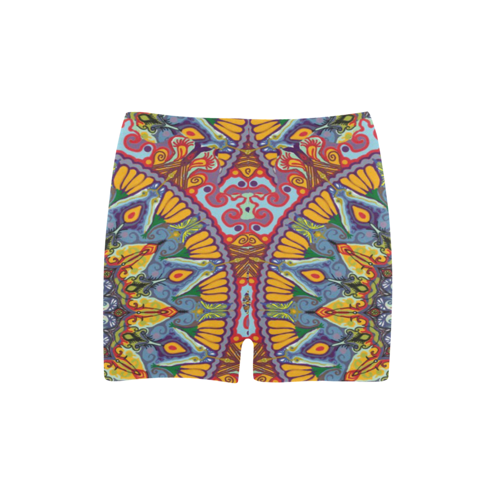 boho-mandala 6 Briseis Skinny Shorts (Model L04)