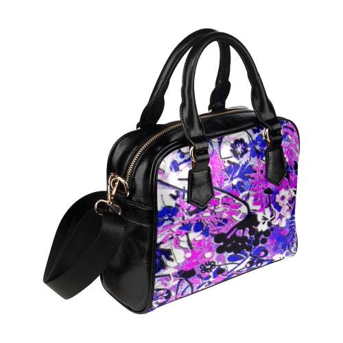 Wacky Retro floral Shoulder Handbag (Model 1634)