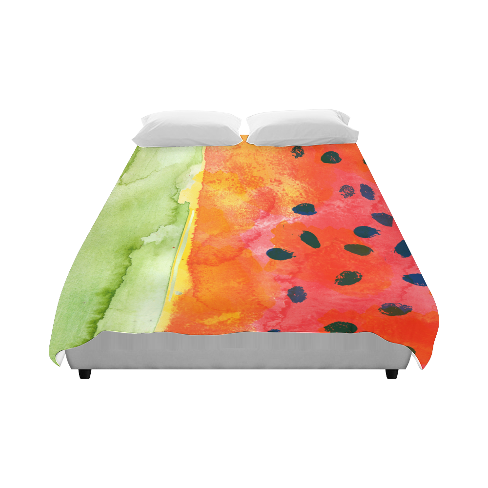 Abstract Watermelon Duvet Cover 86"x70" ( All-over-print)