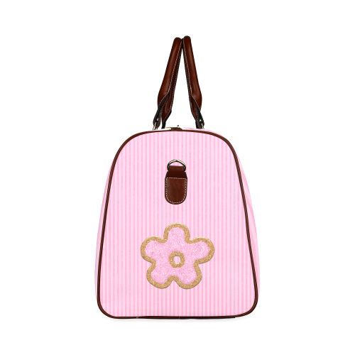 Pink Sheepie Waterproof Travel Bag/Small (Model 1639)