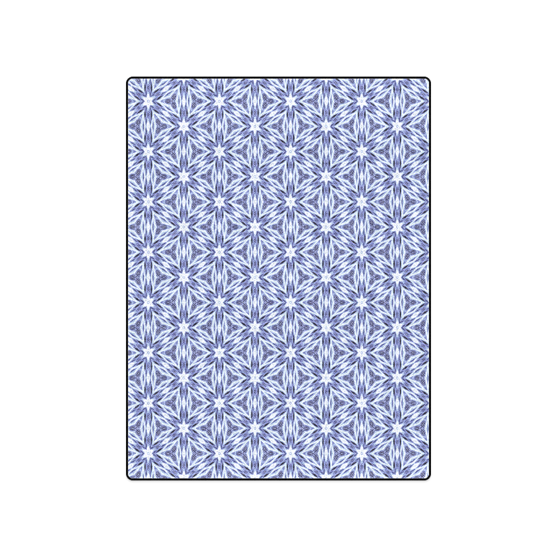 Blue Starburst Blanket 50"x60"