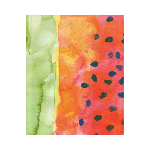 Abstract Watermelon Duvet Cover 86"x70" ( All-over-print)