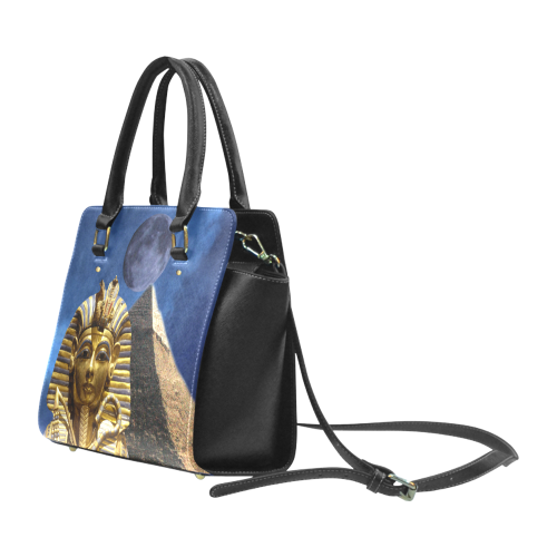 King Tut and Pyramid Classic Shoulder Handbag (Model 1653)