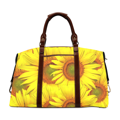 Sunny Sunflowers Classic Travel Bag (Model 1643)