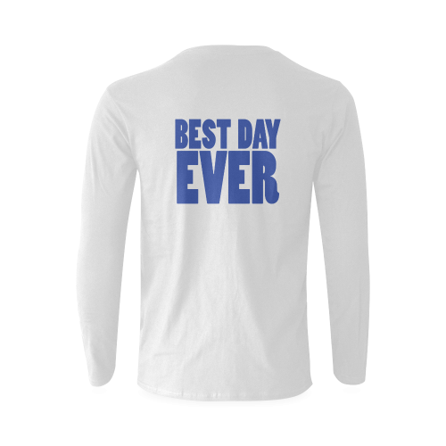 Best Day Ever!! Sunny Men's T-shirt (long-sleeve) (Model T08)