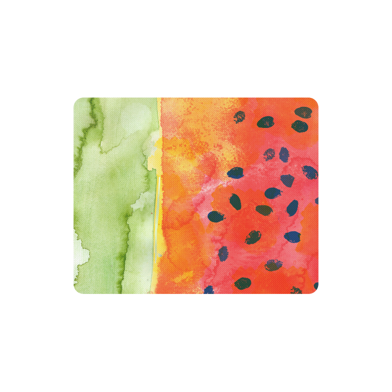 Abstract Watermelon Rectangle Mousepad