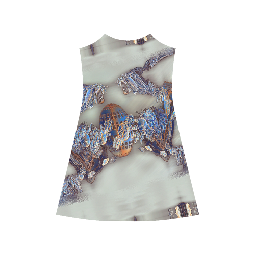 dress-pattern -annabellerockz-slip dress- Fractal beauty Alcestis Slip Dress (Model D05)
