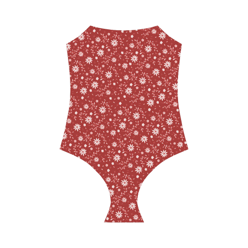 sweet allover pattern 12D Strap Swimsuit ( Model S05)