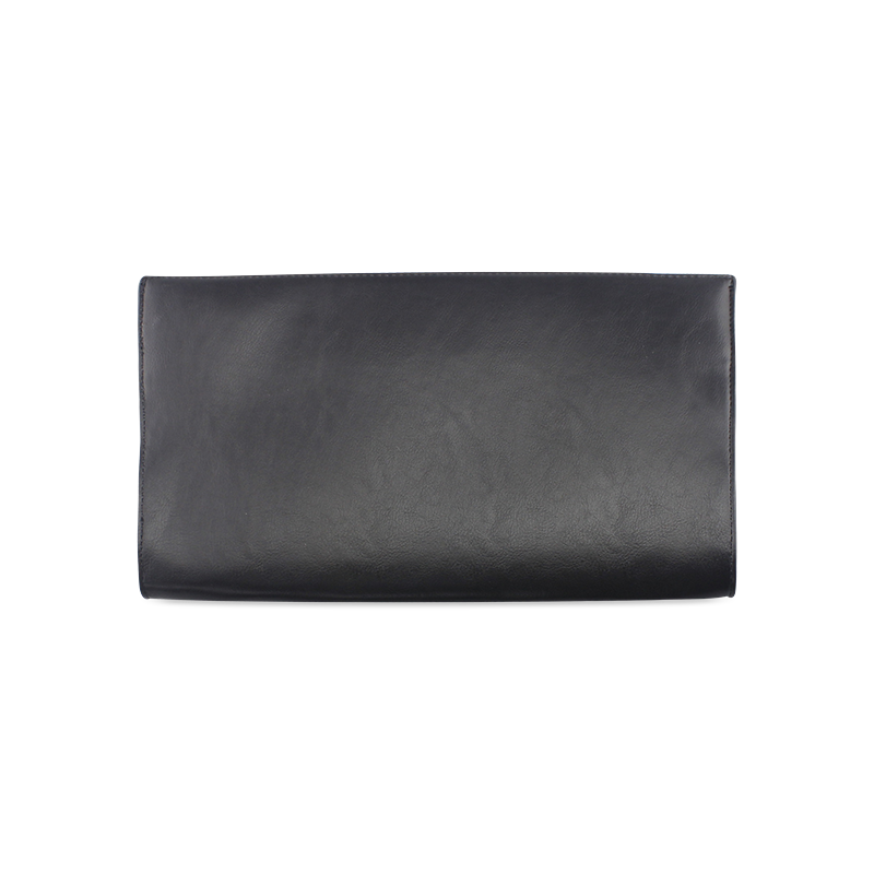 Checkerboard Black and White Clutch Bag (Model 1630)