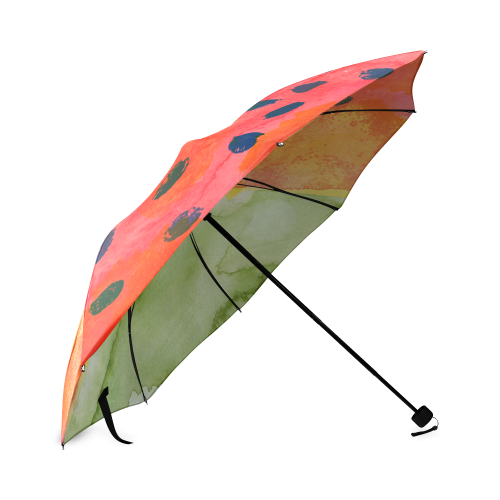 Abstract Watermelon Foldable Umbrella (Model U01)