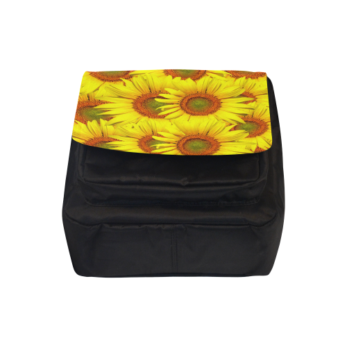 Sunny Sunflowers Crossbody Nylon Bags (Model 1633)