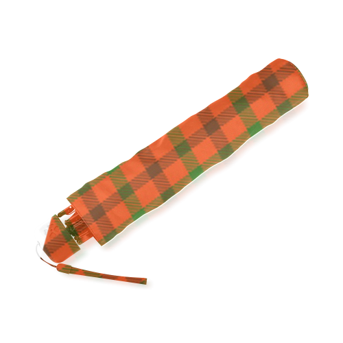 Tami Plaid / Tartan Foldable Umbrella (Model U01)