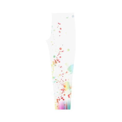 Splash of color Capri Legging (Model L02)