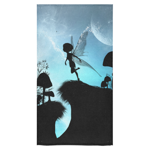 Cute fairy in the night Bath Towel 30"x56"