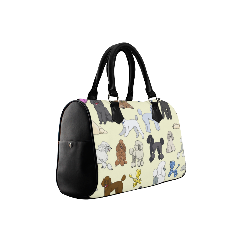 poodles cream Boston Handbag (Model 1621)