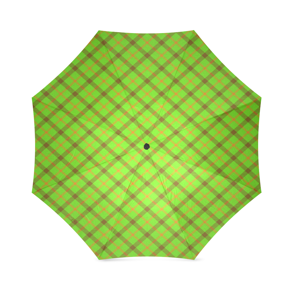 Tami Kaye Plaid Foldable Umbrella (Model U01)