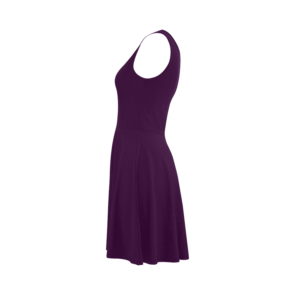 Deep Dark Purple Atalanta Sundress (Model D04)