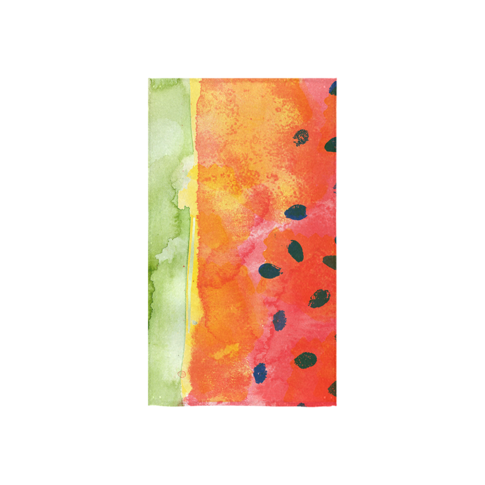 Abstract Watermelon Custom Towel 16"x28"