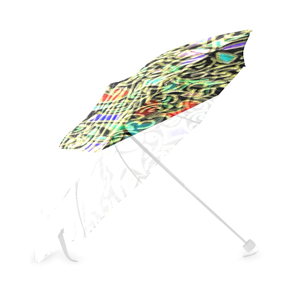 swirl retro Foldable Umbrella (Model U01)