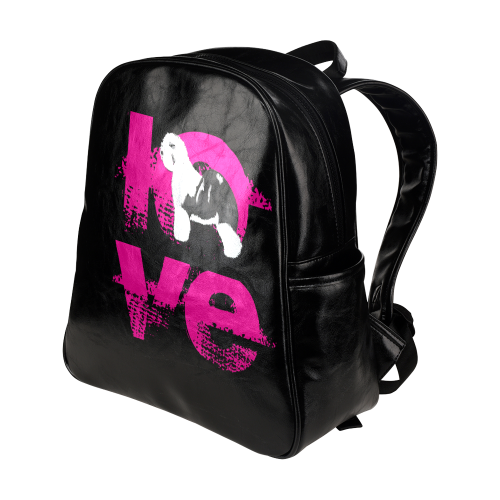 love is OES Multi-Pockets Backpack (Model 1636)