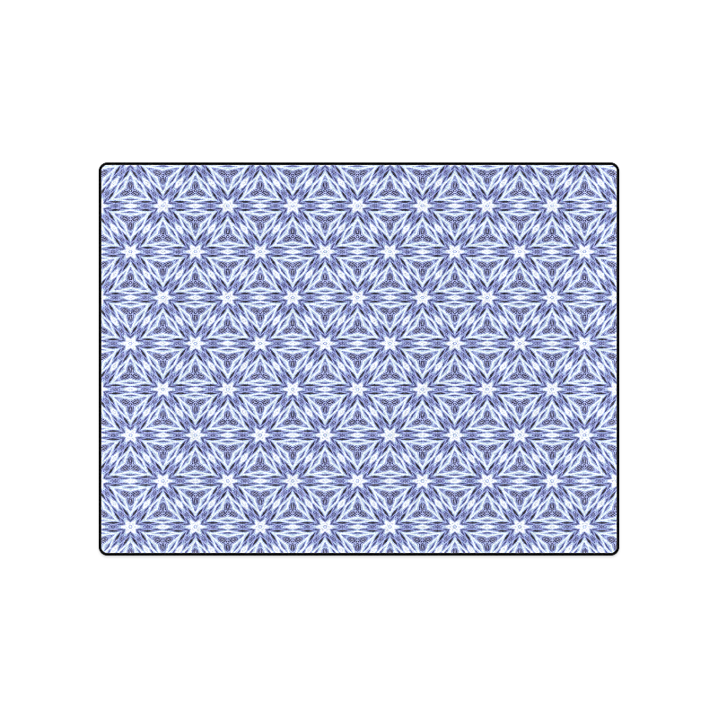Blue Starburst Blanket 50"x60"