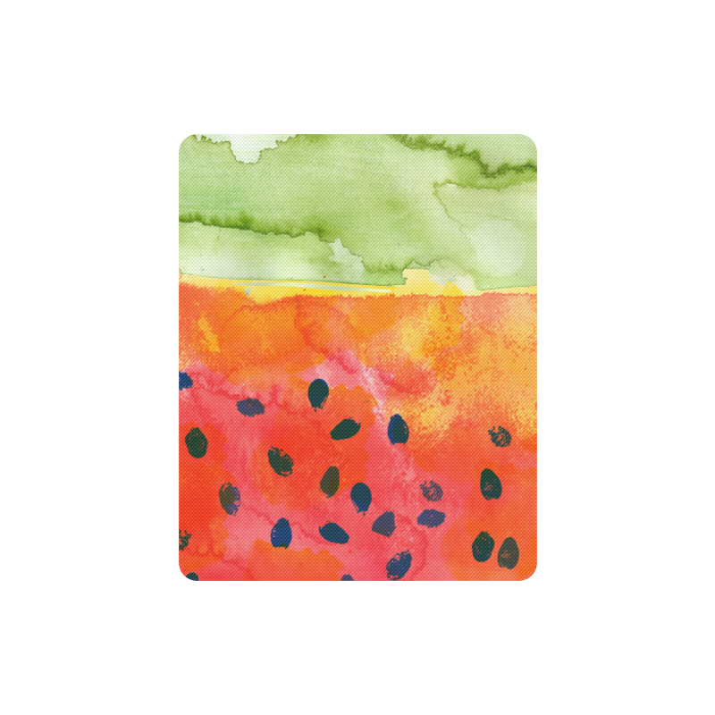 Abstract Watermelon Rectangle Mousepad