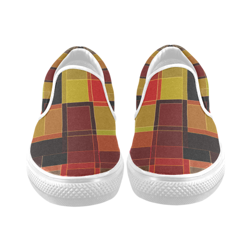 TechTile #3 - Jera Nour Men's Unusual Slip-on Canvas Shoes (Model 019)