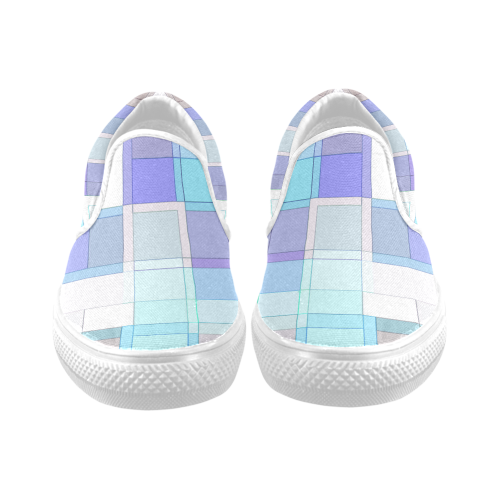 TechTile #3 - Jera Nour Men's Unusual Slip-on Canvas Shoes (Model 019)