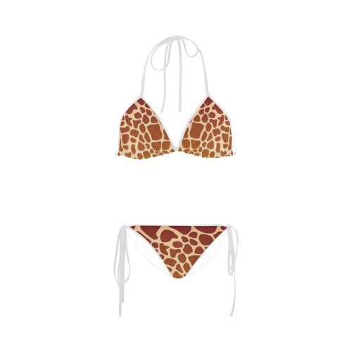 toppers animal print Custom Bikini Swimsuit