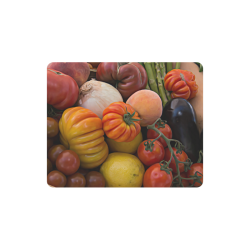 Heirloom Tomatoes in a Basket Rectangle Mousepad