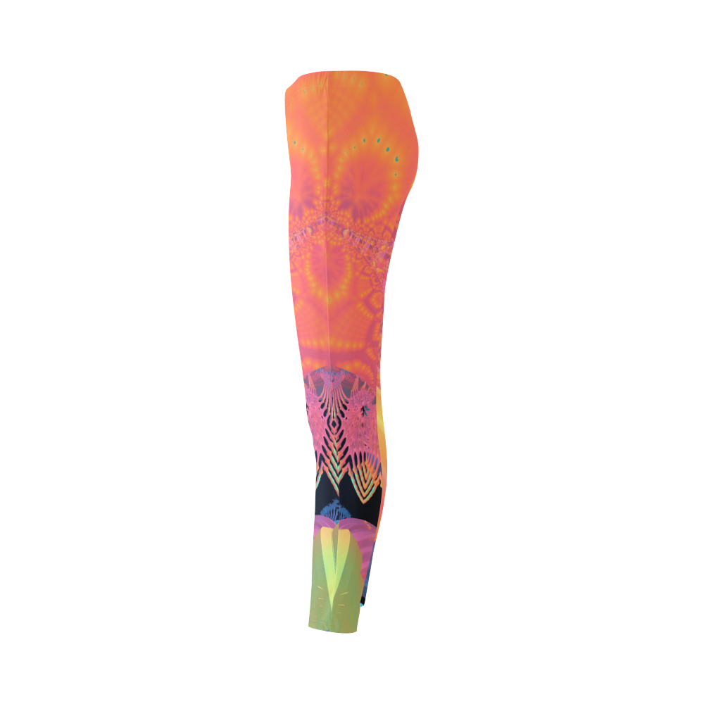 Mardi Gras Cassandra Women's Leggings (Model L01)