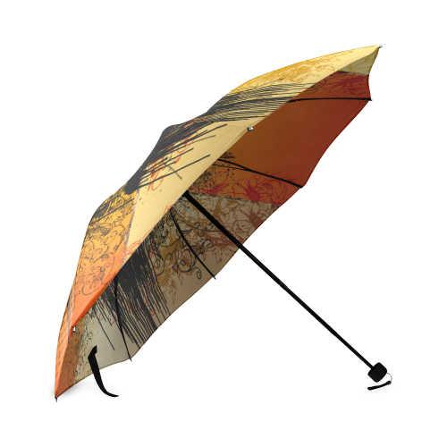 Music, saxophone Foldable Umbrella (Model U01)