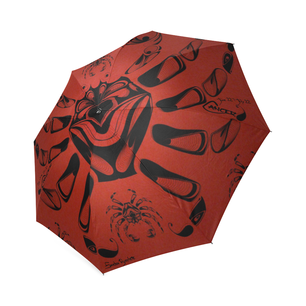 A cancer sign 2 Foldable Umbrella (Model U01)