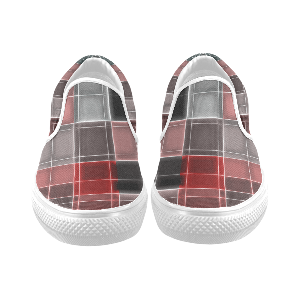 TechTile #2 - Jera Nour Men's Unusual Slip-on Canvas Shoes (Model 019)