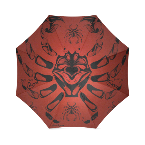 A cancer sign 2 Foldable Umbrella (Model U01)