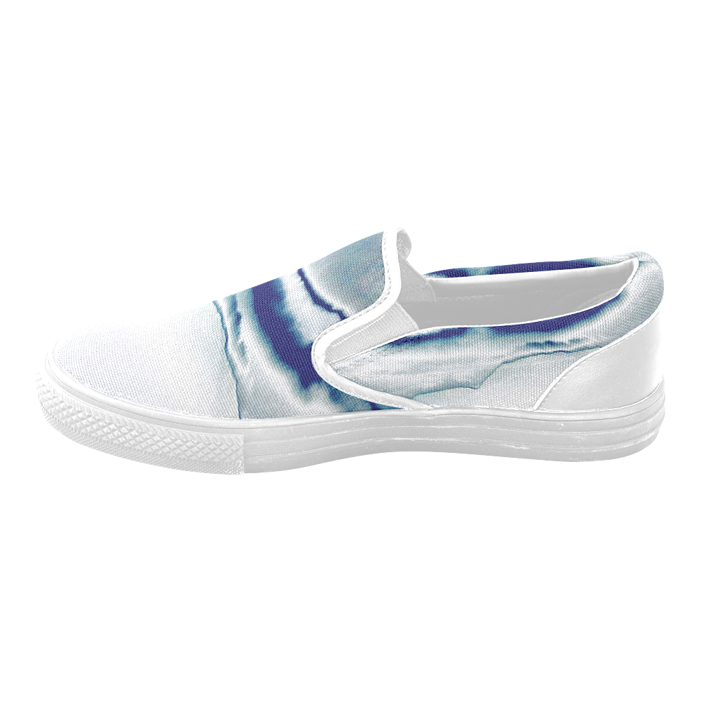Blazing Portal - Jera Nour Men's Unusual Slip-on Canvas Shoes (Model 019)