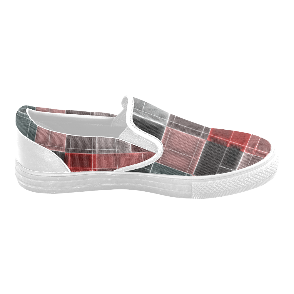 TechTile #2 - Jera Nour Men's Unusual Slip-on Canvas Shoes (Model 019)