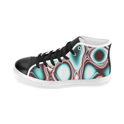 Blast-o-Blob #2 - Jera Nour Men’s Classic High Top Canvas Shoes (Model 017)