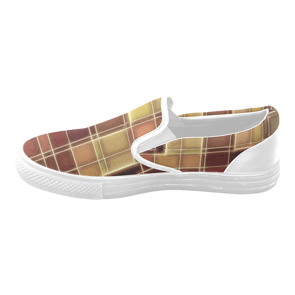 TechTile #1 - Jera Nour Men's Unusual Slip-on Canvas Shoes (Model 019)