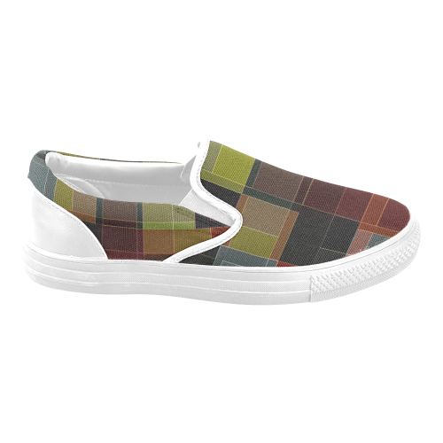 TechTile #3 - Jera Nour Men's Unusual Slip-on Canvas Shoes (Model 019)