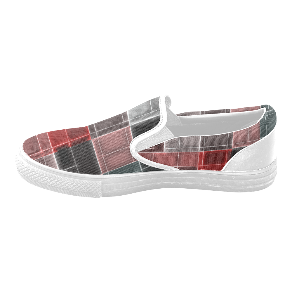 TechTile #2 - Jera Nour Men's Unusual Slip-on Canvas Shoes (Model 019)