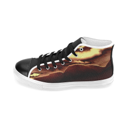Blazing Portal - Jera Nour Men’s Classic High Top Canvas Shoes (Model 017)