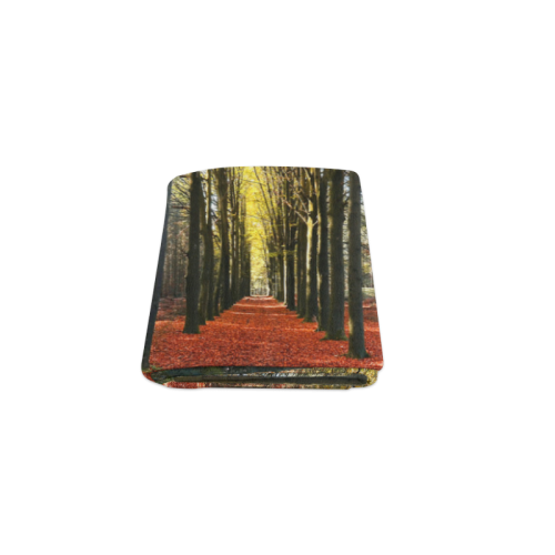 Autumn Forest Path Blanket 40"x50"