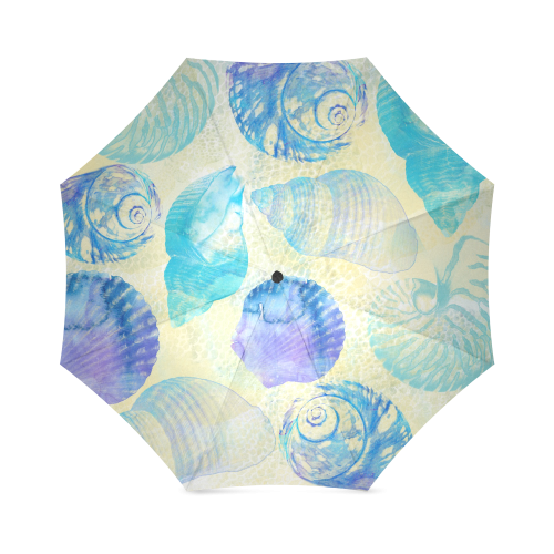 Seashells Foldable Umbrella (Model U01)