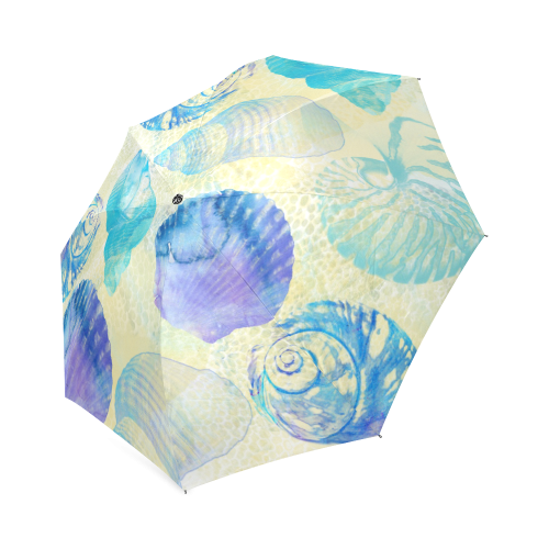 Seashells Foldable Umbrella (Model U01)