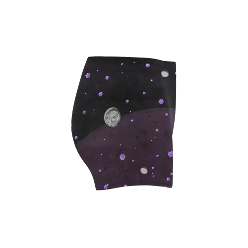 Lost Midnight Charcoal Stars Briseis Skinny Shorts (Model L04)