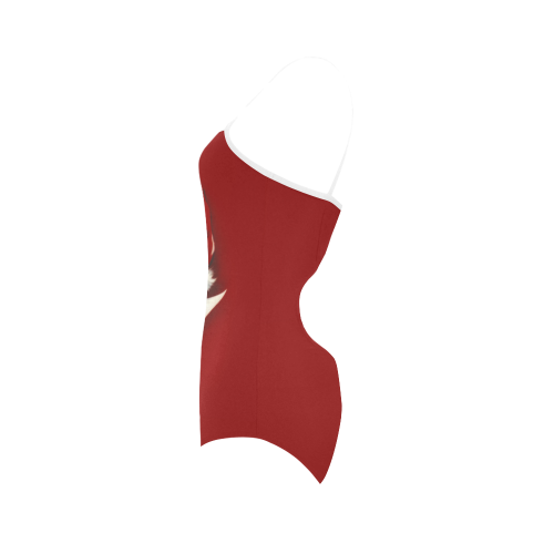 A beautiful vintage santa claus Strap Swimsuit ( Model S05)