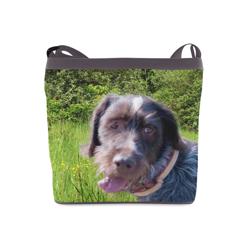 Dog Wirehaired Pointing Griffon Crossbody Bags (Model 1613)