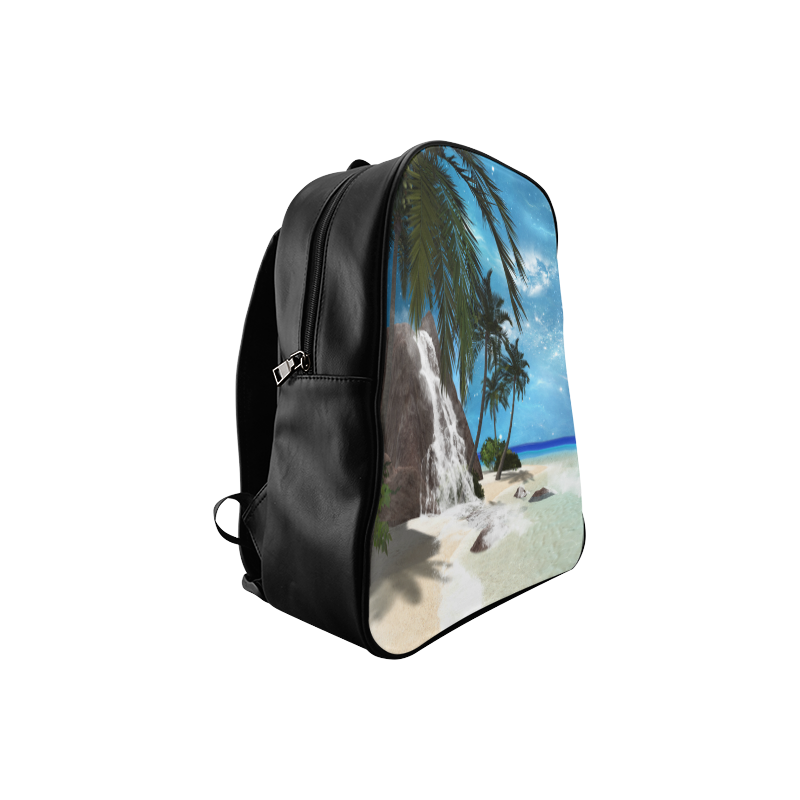 Seascape in the night School Backpack/Large (Model 1601)